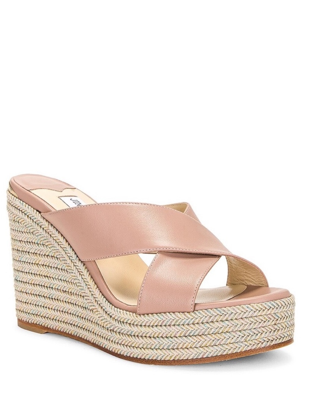 Jimmy Choo Dovina Espadrille Platform Wedge NEW